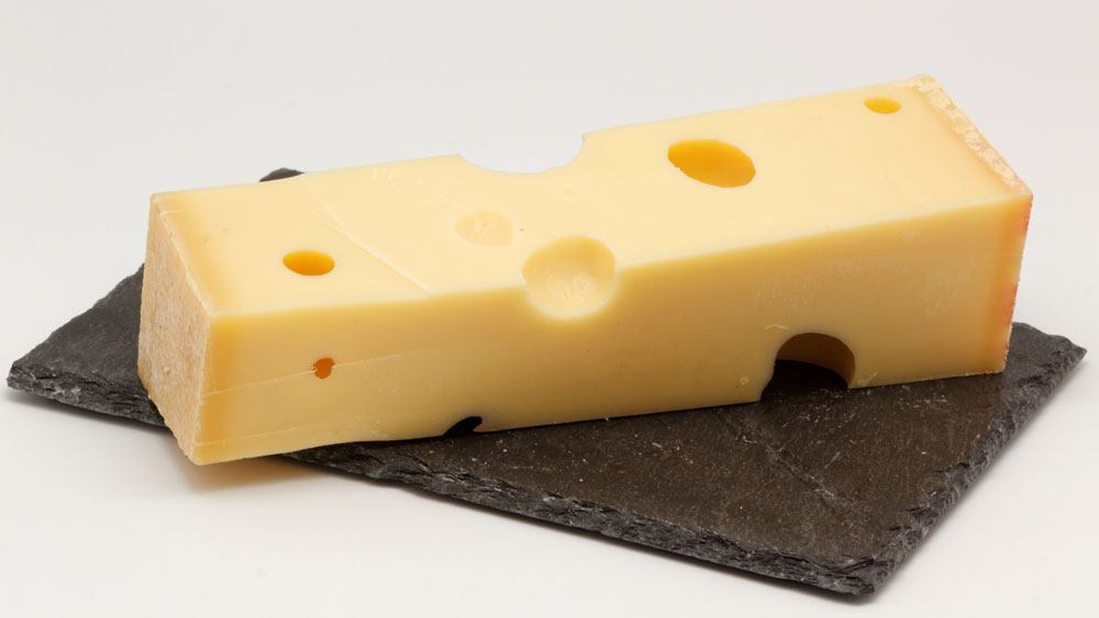 A Piece of Emmental Cheese