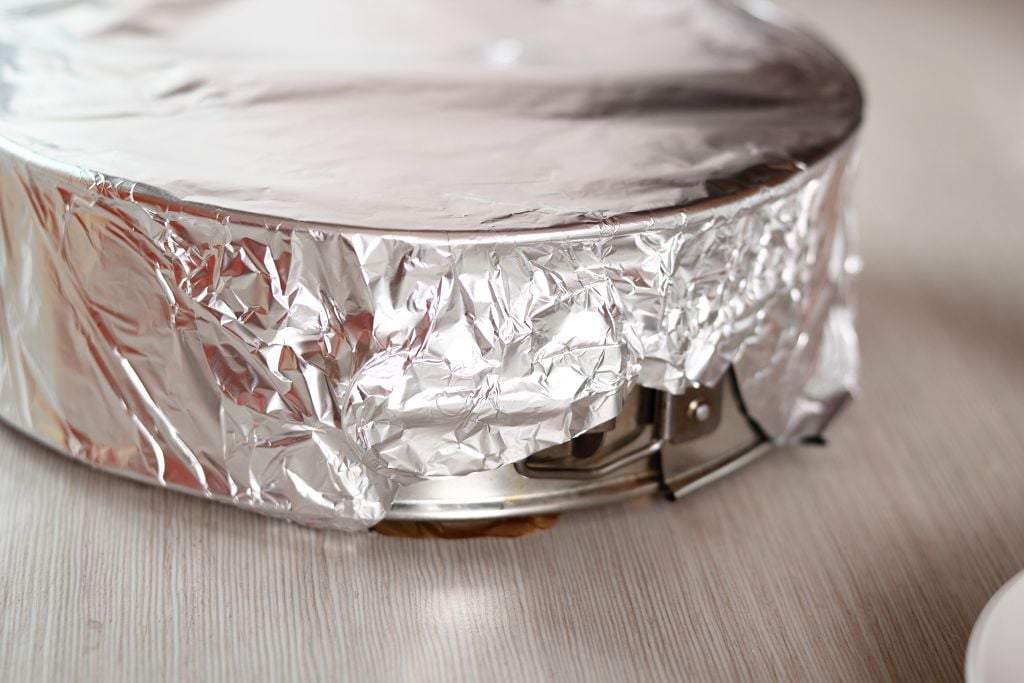 wrap the cornbread with aluminum foil