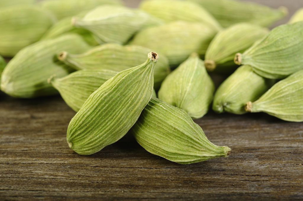 cardamom pods on the table