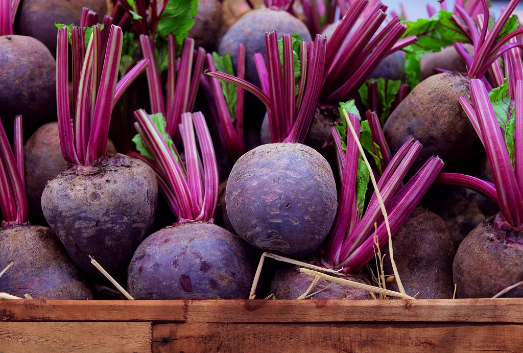 beets on the table