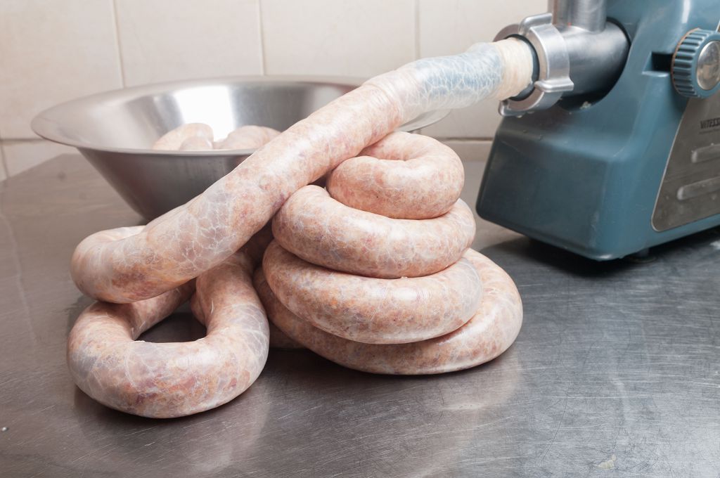 A Sausage Stuffers on the table