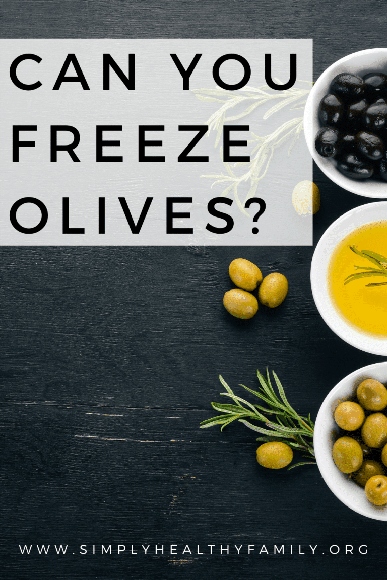 Can you Freeze Olives