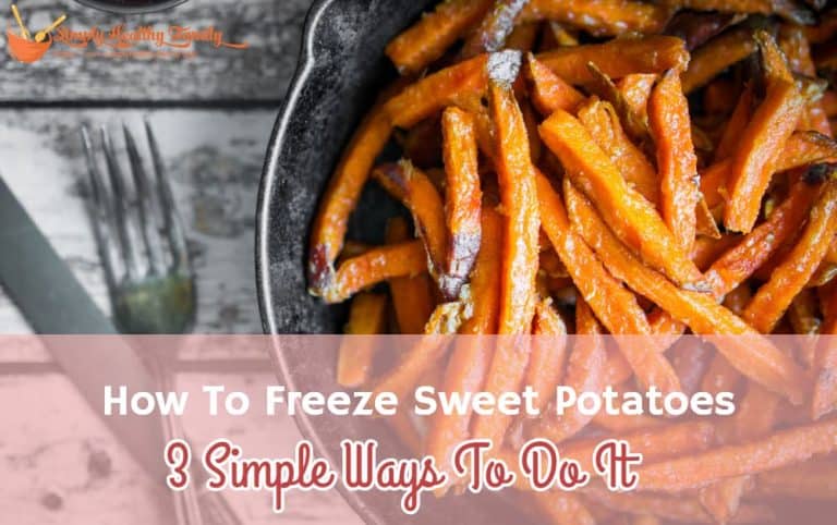 How To Freeze Sweet Potatoes