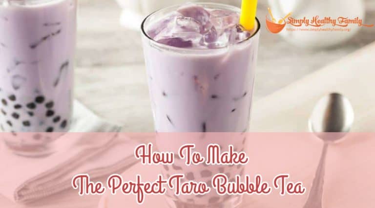 How To Make The Perfect Taro Bubble Tea