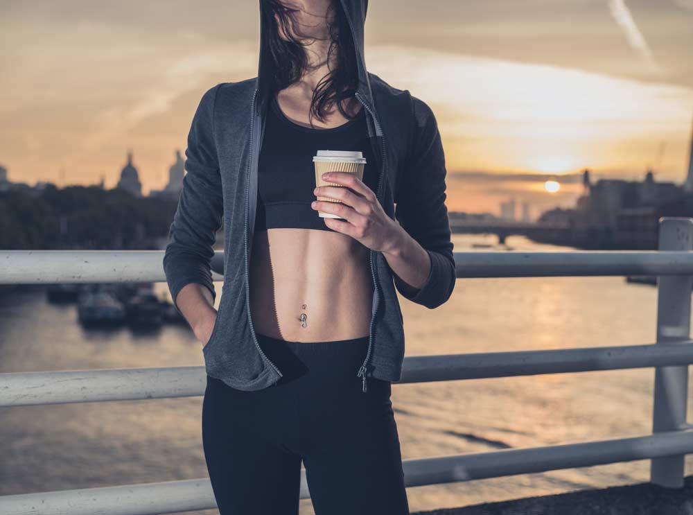 some athletes take caffeine pills before a workout