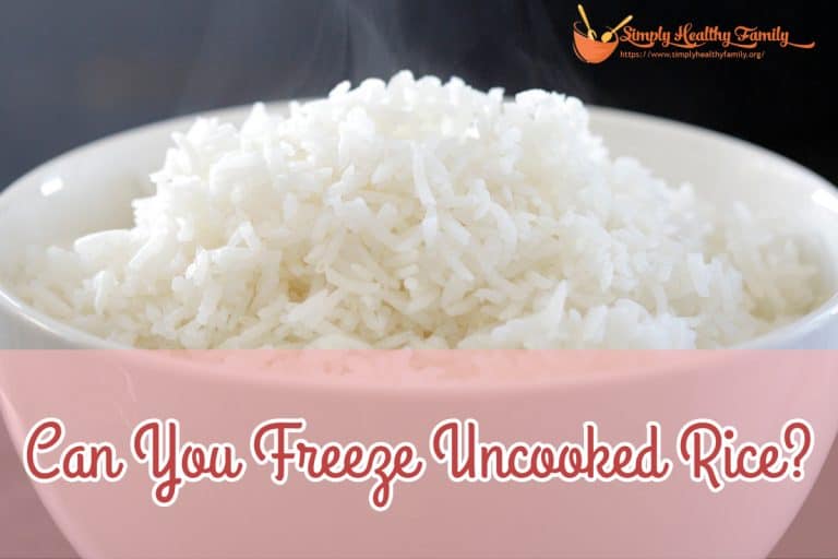 Can You Freeze Uncooked Rice?