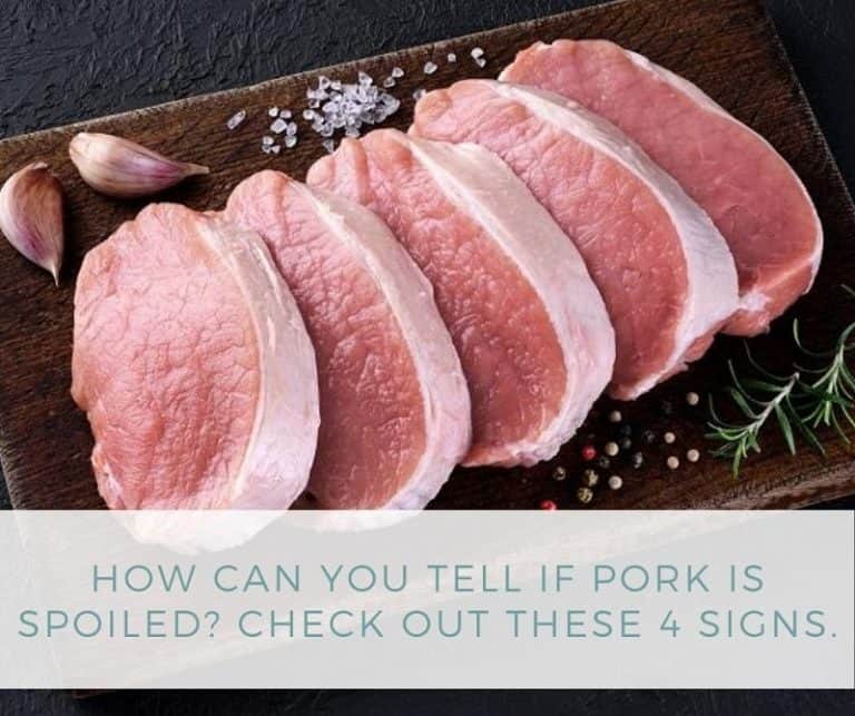 how can you tell if pork is spoiled