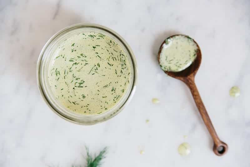 Creamy Herby Salad Dressing