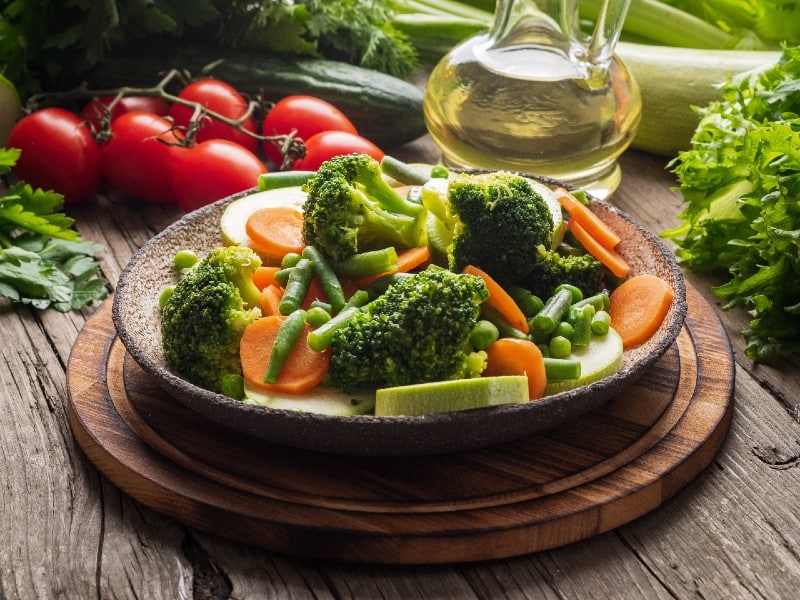 Steam Veggies in Rice Cooker